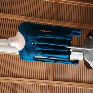 COPY - Womens dark teal long sleeve top